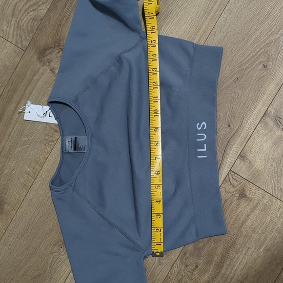 ILUS Label Seamlux Intensify Grey Long Sleeve Size L NWT - Picture 5 of 9